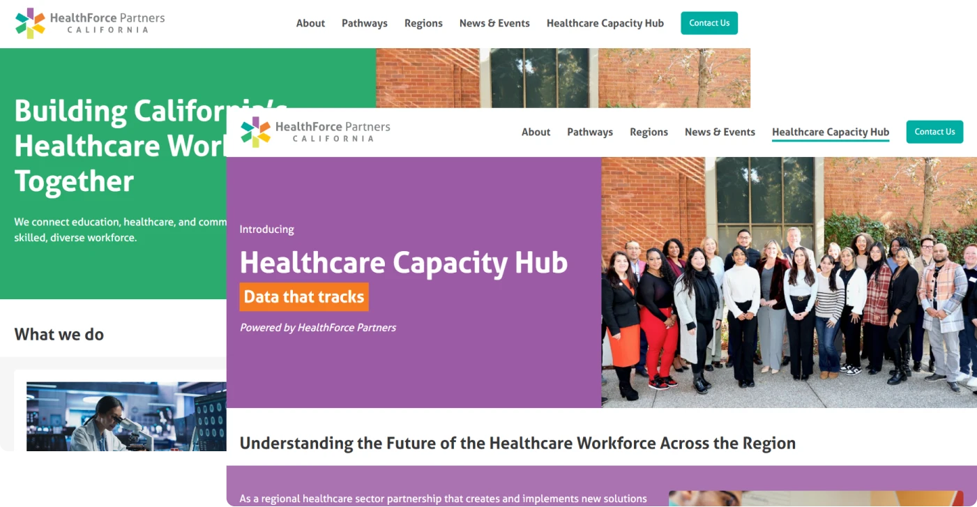 HealthForce Partners Website